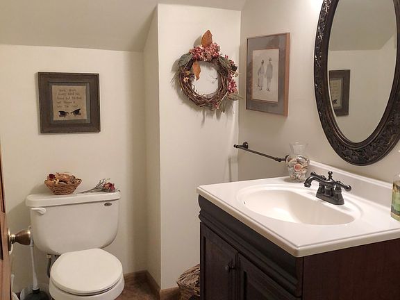 1/2 Bath off Kitchen