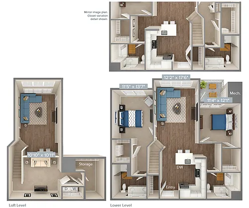 Floor plan BM08L-1309-variation