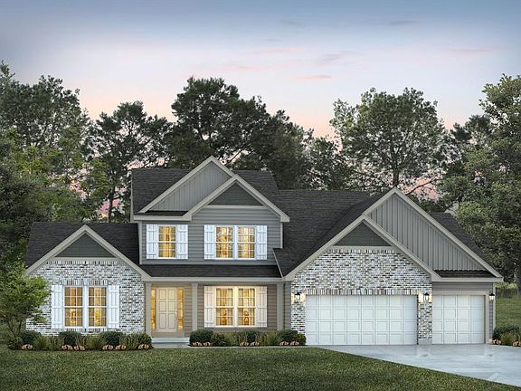 Elevation C with Brick