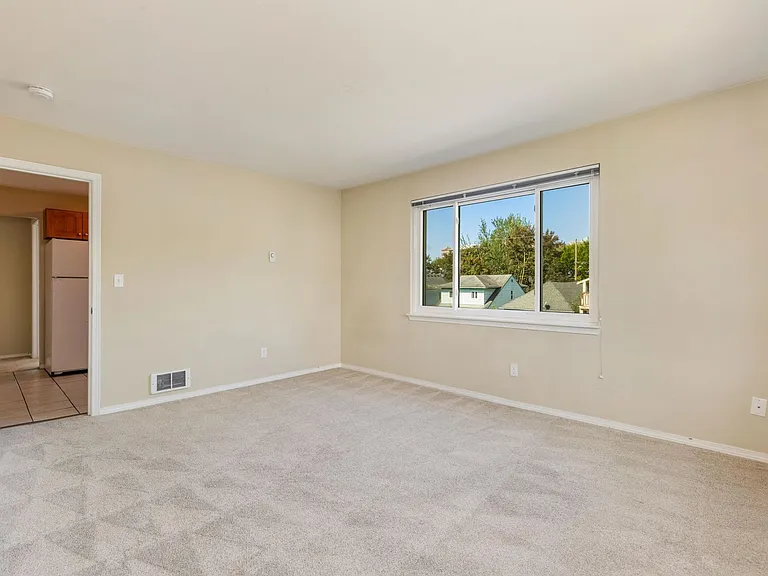 Spacious Bedroom#1 with its own closet. can convert to living room or office.