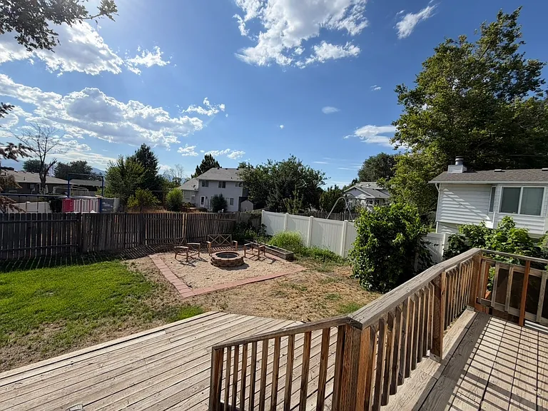 Top Deck leading out from dining room