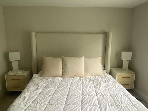 Master bedroom with West Elm Furniture