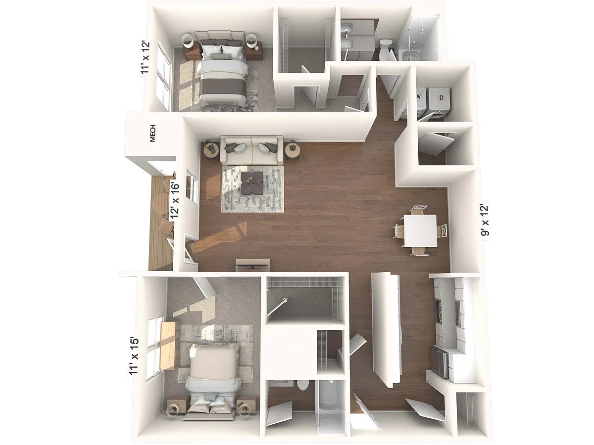 Floor plan B2