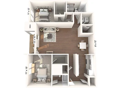 Floor plan B2
