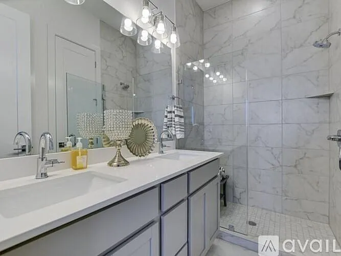 Primary bath with walk in shower