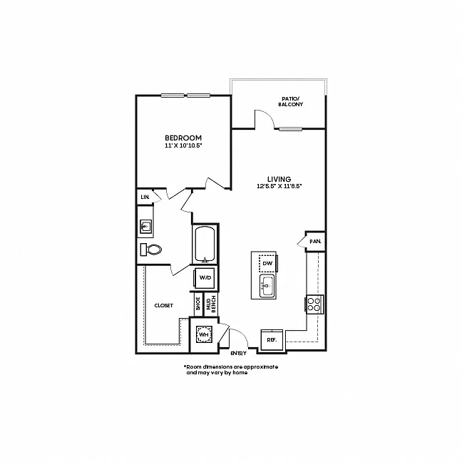 Floor plan A12