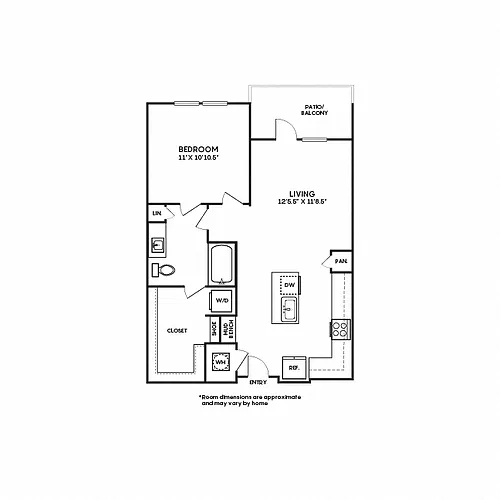 Floor plan A12