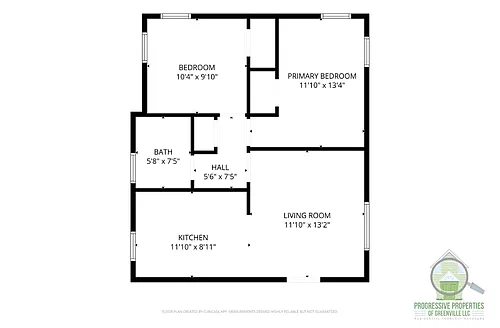 Floor plan Two Bedroom D