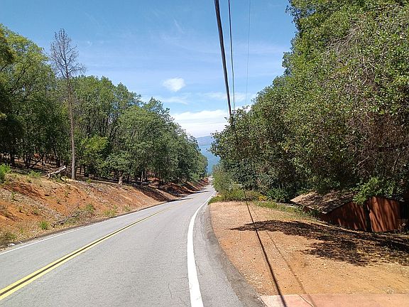 Lake-view down road at 3076 RH