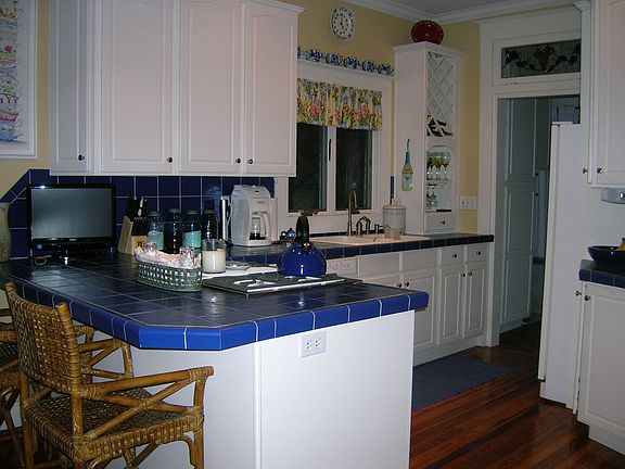 Kitchen with custom tile