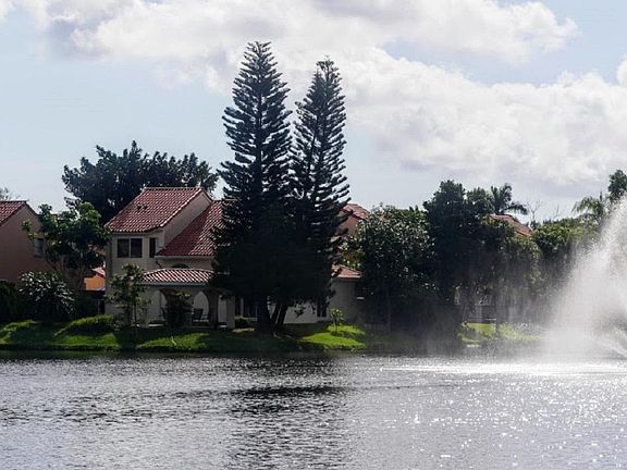 Lake side view of the house
