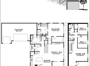 Roads End 2876 Plan, Songbird Gardens, Vancouver, WA 98685