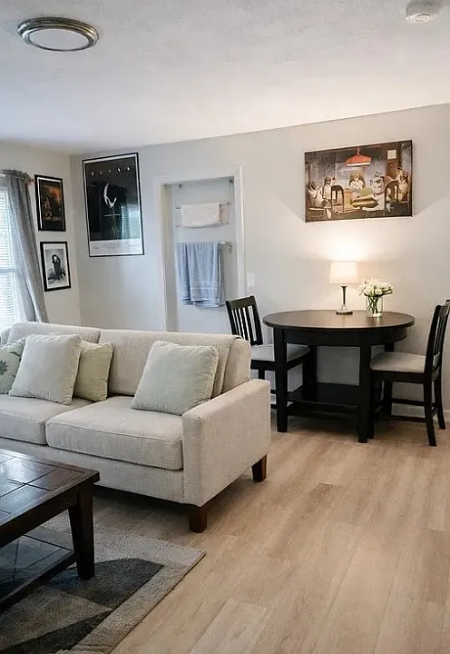 example unit - same style - real furniture