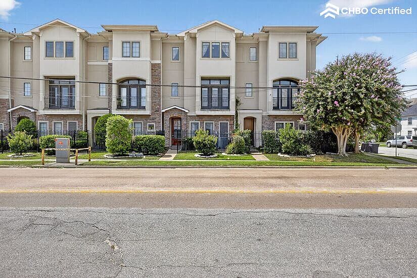 This townhome is third from the left. Owner is onsite.