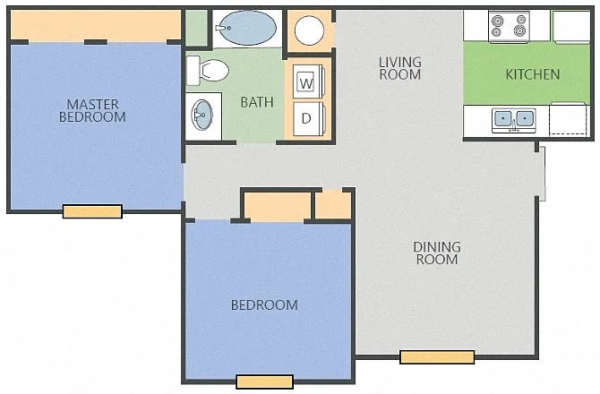 Floor plan Mesa
