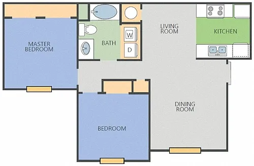 Floor plan Mesa