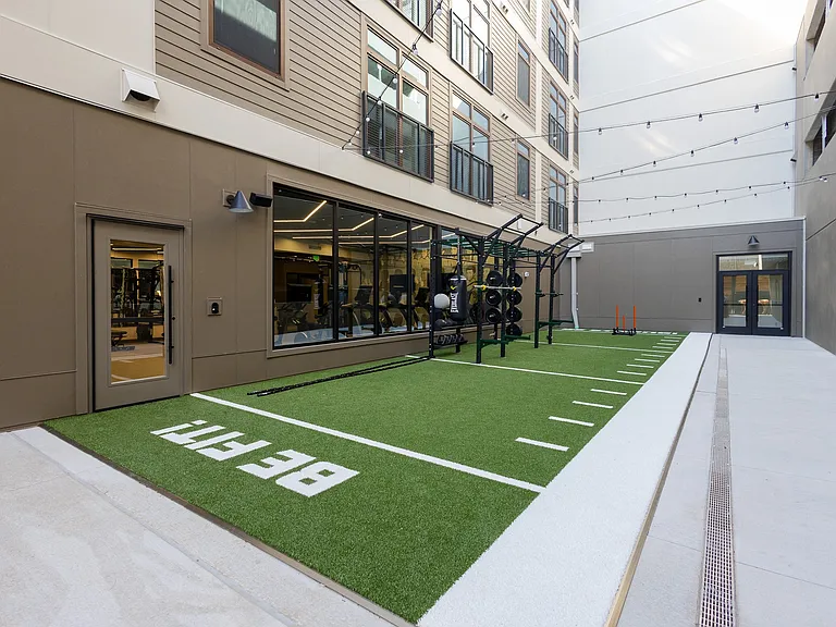 outdoor fitness center