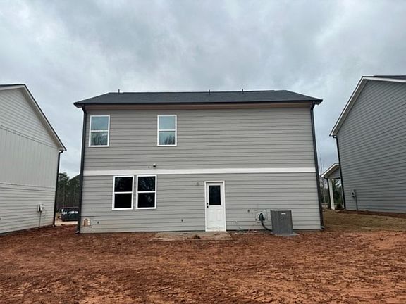 Backyard and Rear Elevation Construction Progress.