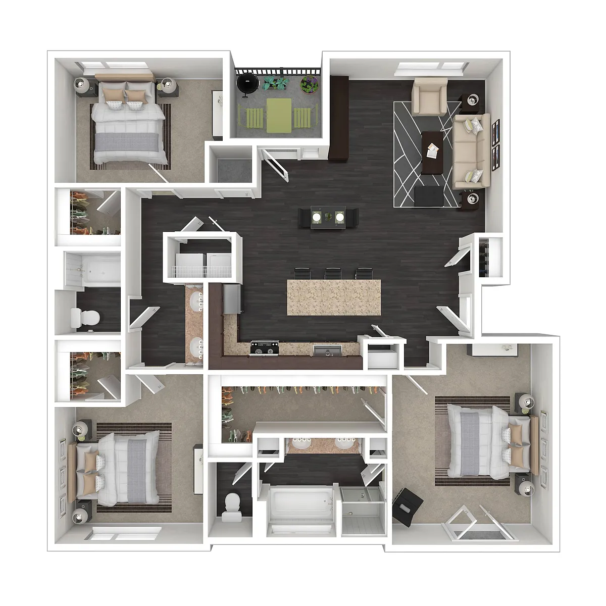 Floor plan 3A