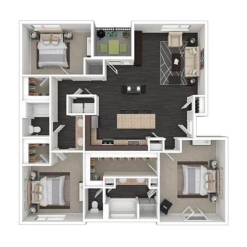 Floor plan 3A