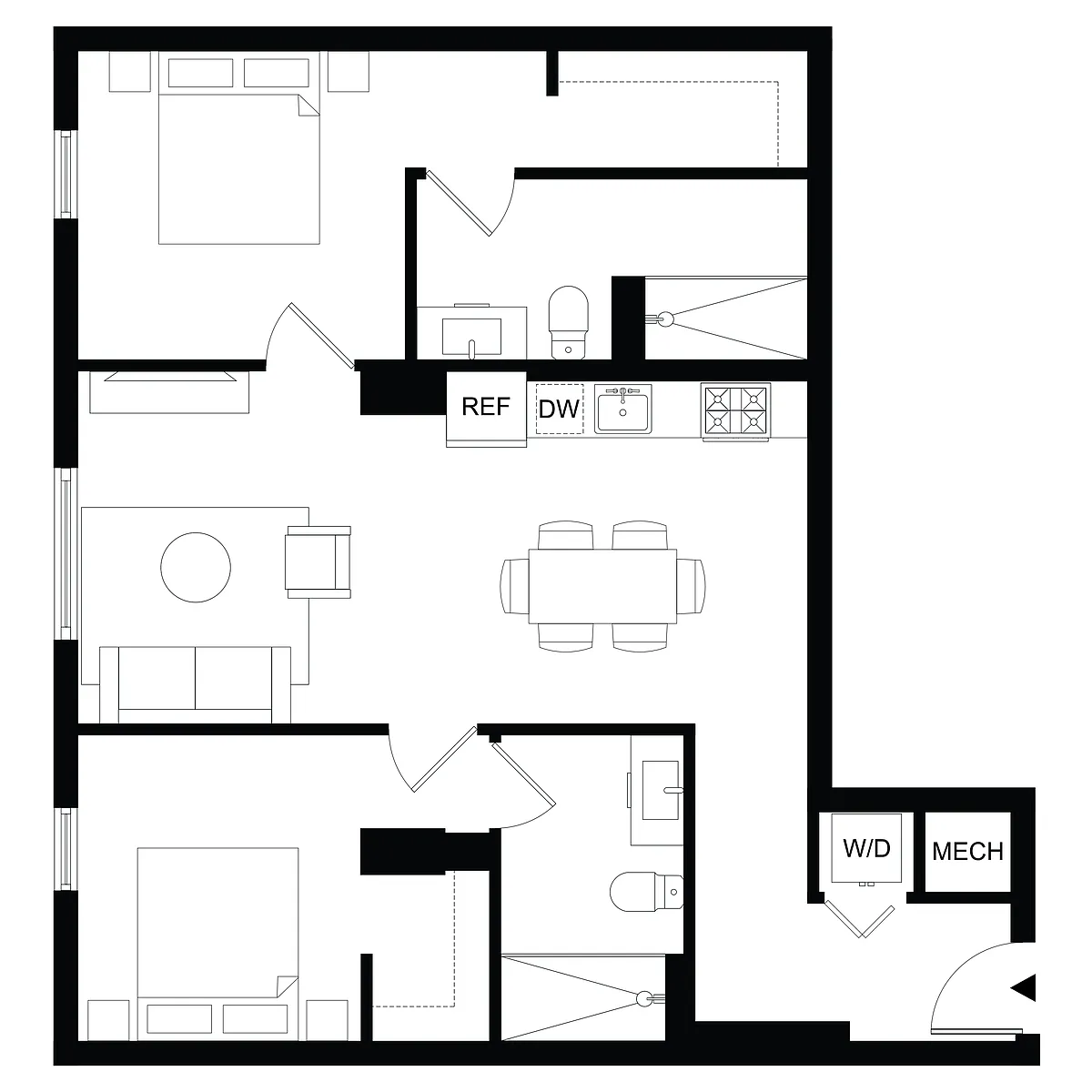 Floor plan B4