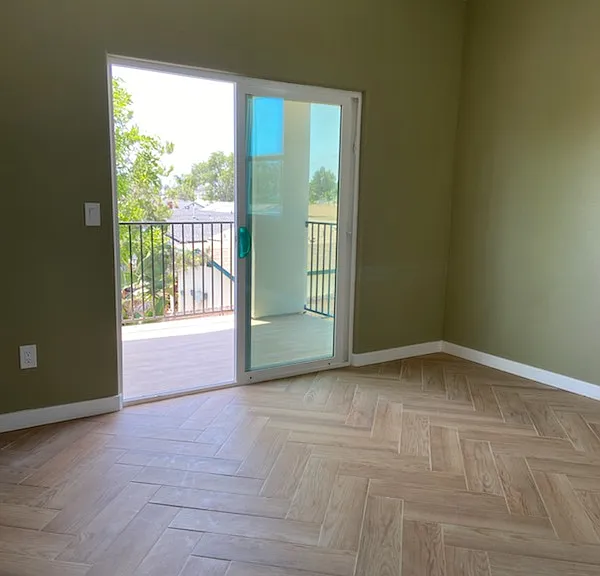 Upstairs Bedroom with Balcony