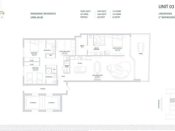FLOOR PLAN UNIT 3