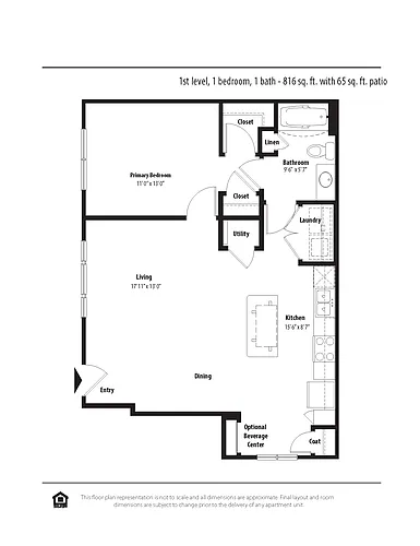 Floor plan 1GC