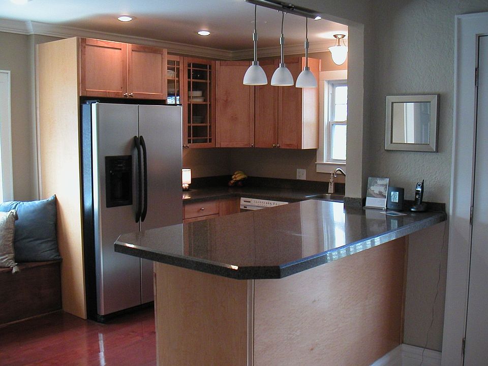 Remodeled kitchen