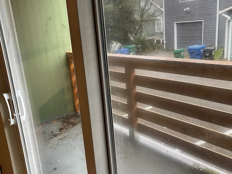 Private balcony