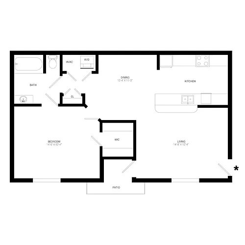 Floor plan Jane
