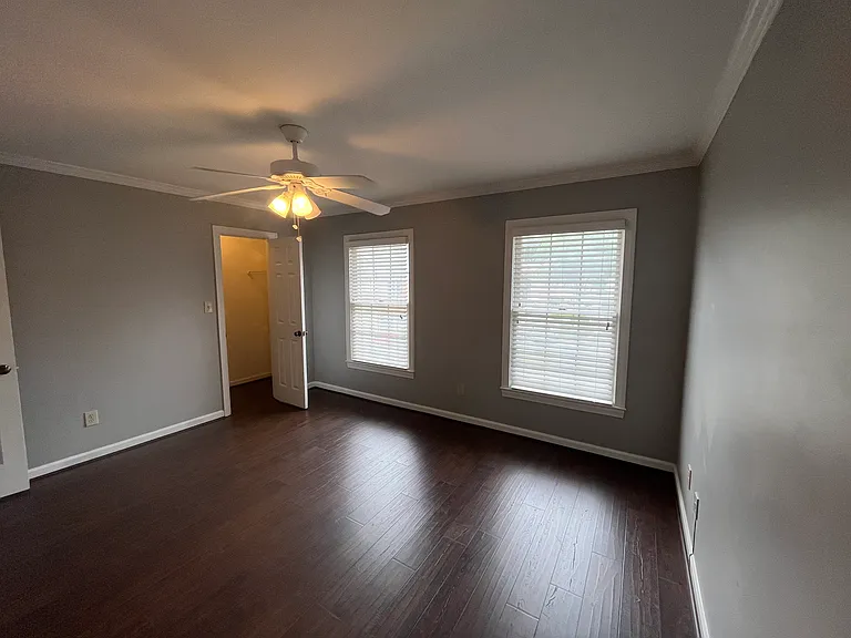Upstairs front bedroom with ensuite bath