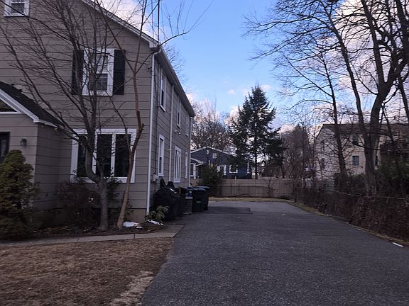 Side of home and driveway