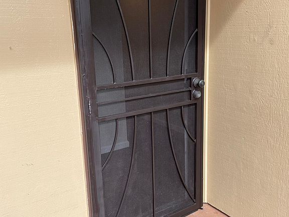 Front door has a security door also.