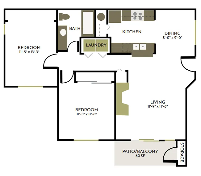 Floor plan B1