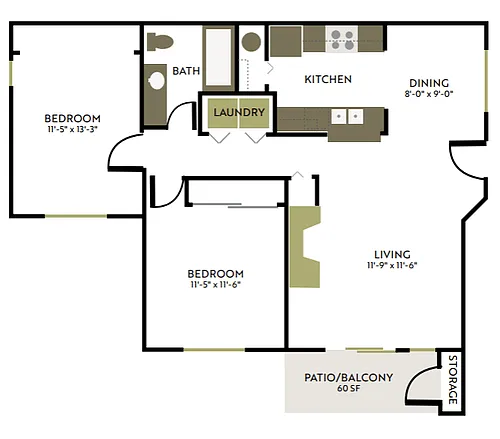 Floor plan B1