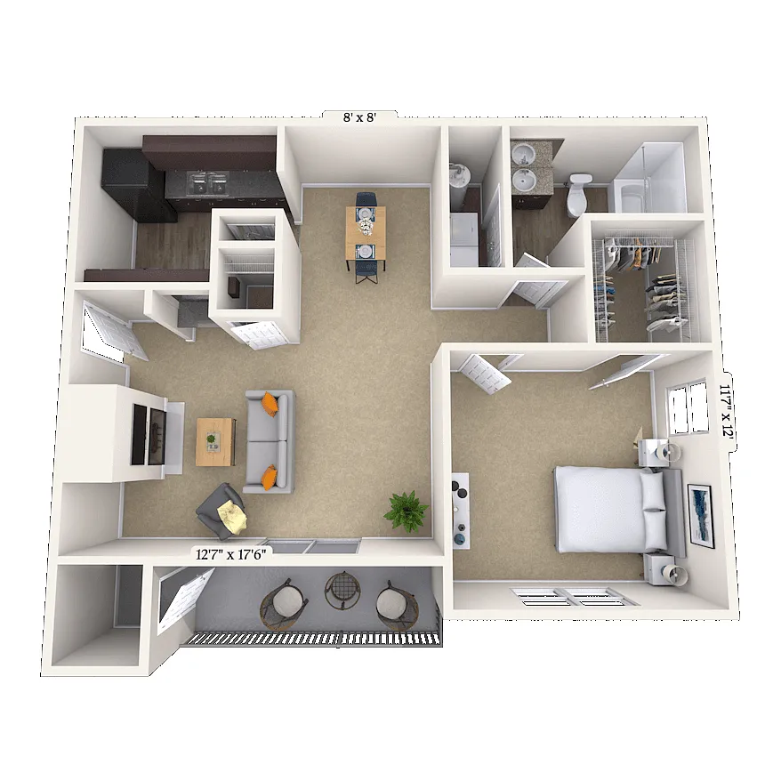 Floor plan Sawgrass