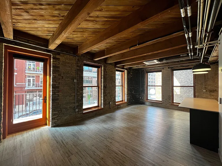 One bedroom floorplan, Livingroom