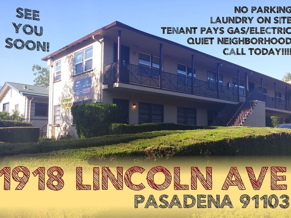1st image of 1918 Lincoln Ave APT F