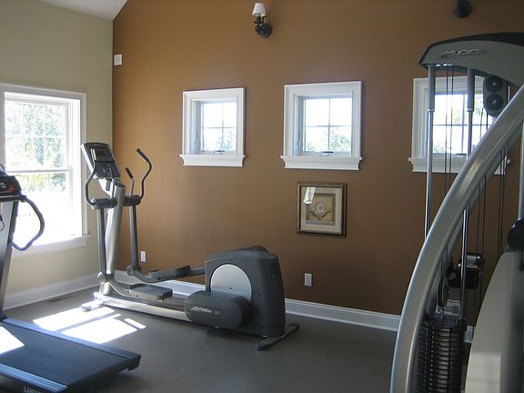Clubhouse workout room