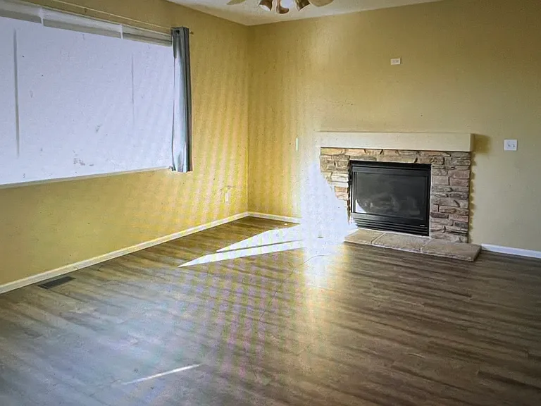 First floor family room, just opposite the kitchen