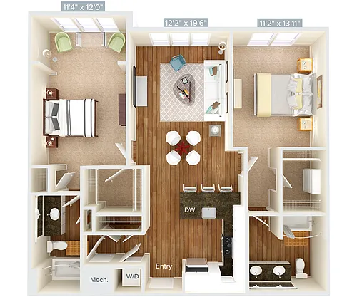 Floor plan B5-1-1175