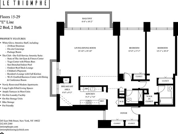 2nd image of 245 E 58th St APT 7D