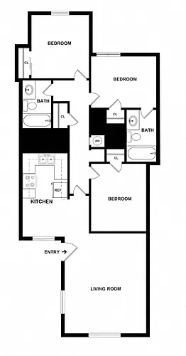 Floor plan Regency - c60