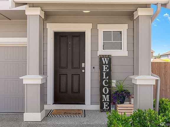 Inviting front porch entry to greet your guests.