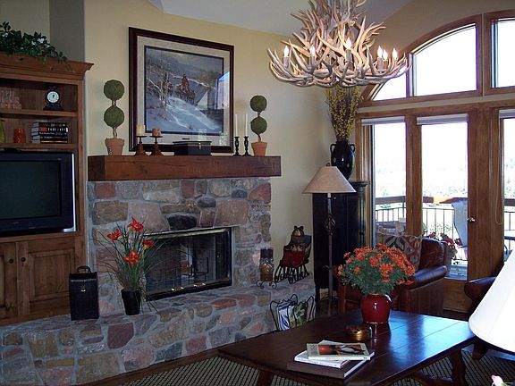 Wood Burning Fireplace