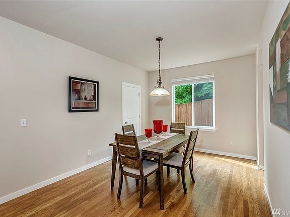 Large dining room is great for entertaining. When you visit this house, don't forget to sit down at the dining table to enjoy the fresh forest view, and remember:" You will enjoy it everyday!" Also, don't forget to open the storage door in the dining room. You will be pleasantly surprised how big and great it is for organizing. ...