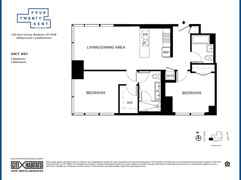 416 Kent Ave #807 — Photo 2