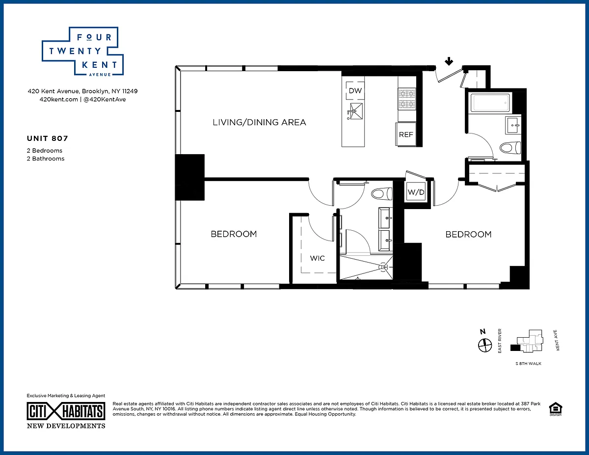 Building Photo - 416 Kent Ave #807