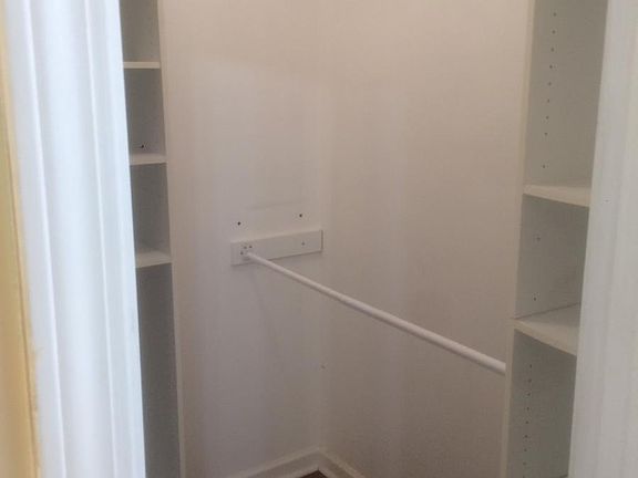 Master walk in closet